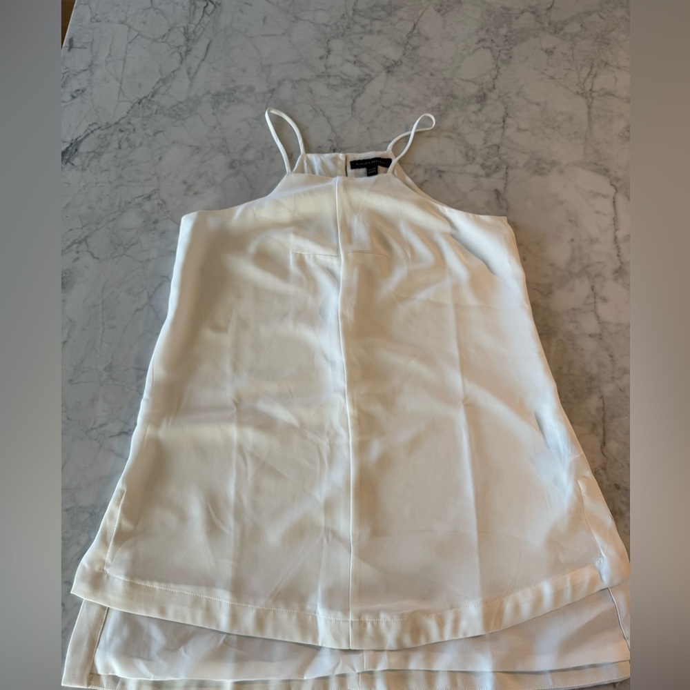 Banana Republic white Sleeveless tank-Blouse